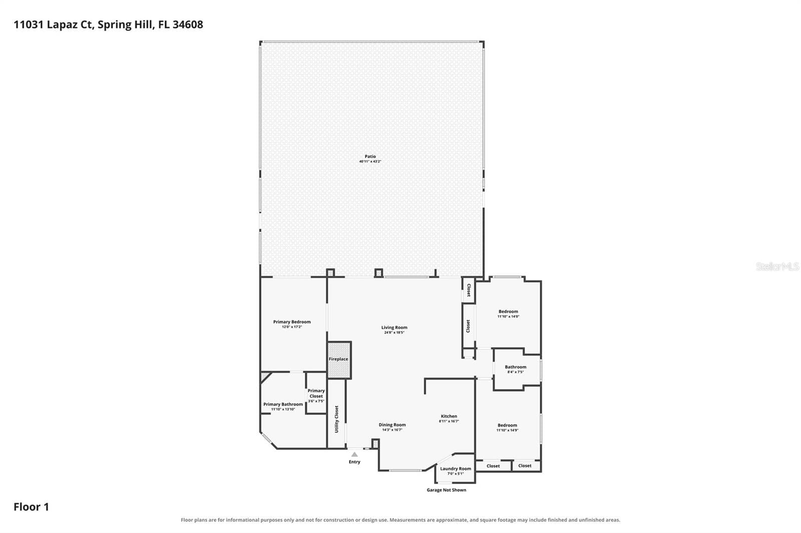 Single Family Residence at 11031 LAPAZ CT, SPRING HILL, photo 2 of 39