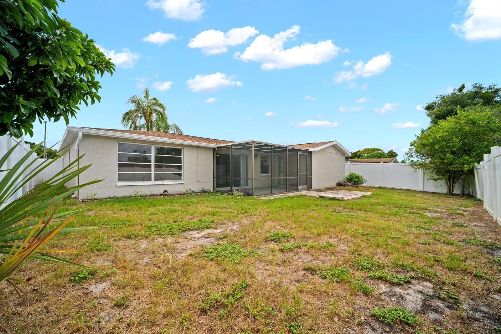 Fully fenced in for added security! - 7805 BURNHAM DR, PORT RICHEY