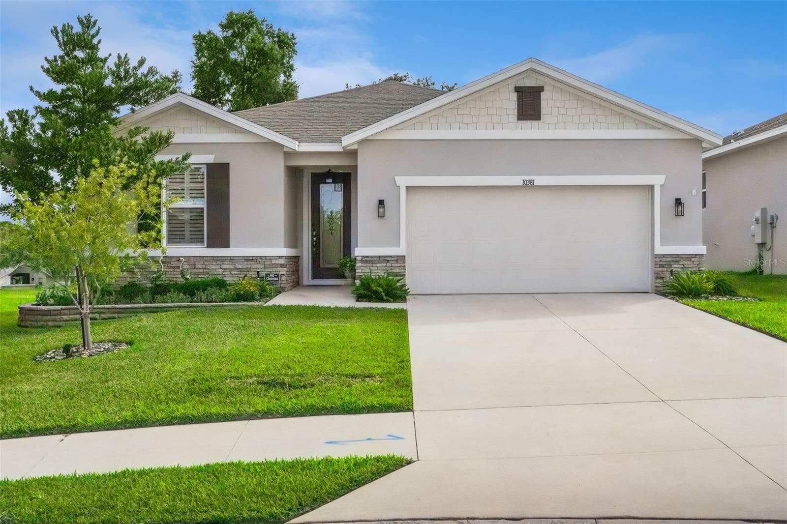 Single Family Residence at 10381 CHURCH HAMMOCK RD, LEESBURG