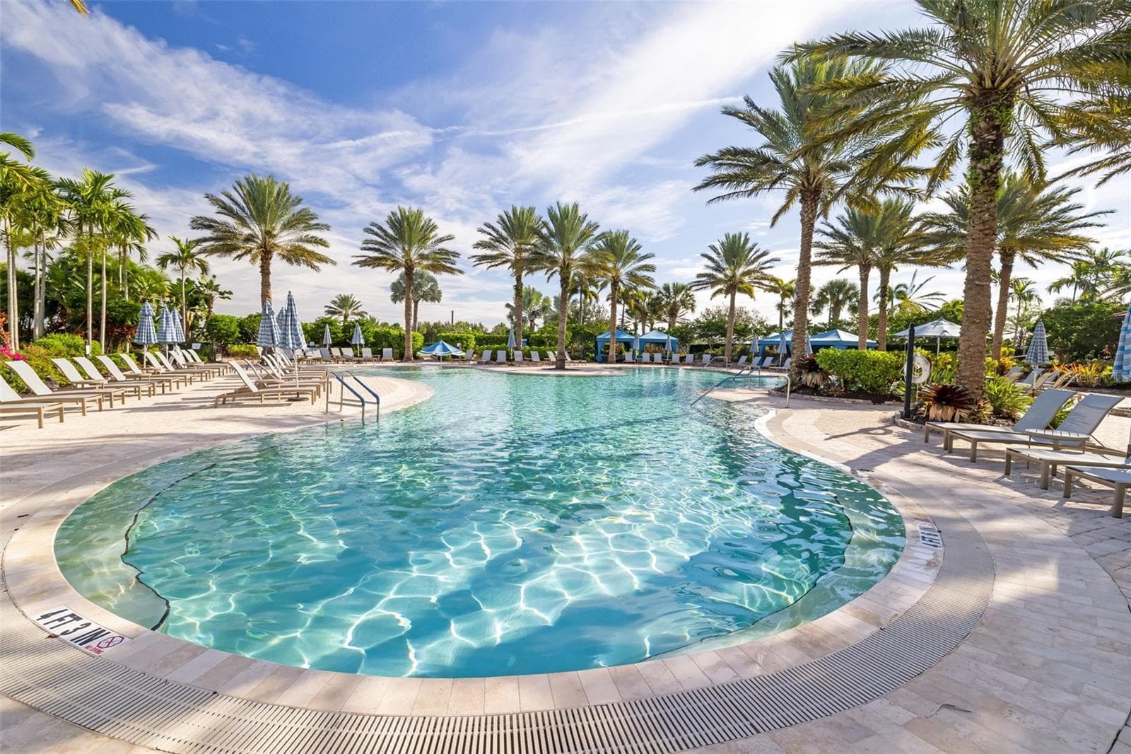 The Wellness Center pool - 12807 SORRENTO WAY, BRADENTON