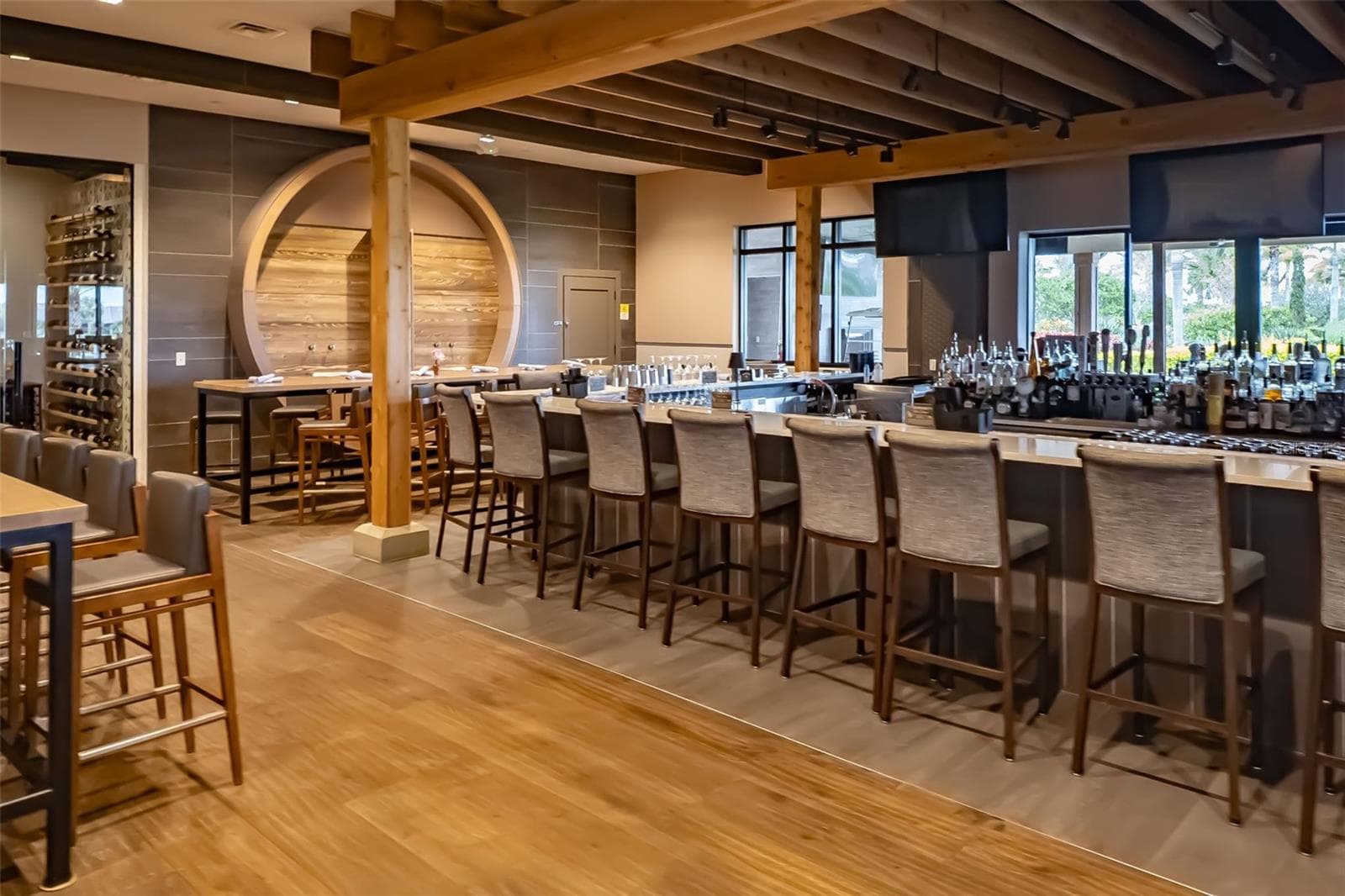 Plenty of seating at the bar, at high-tops, and tables for four or more. - 12807 SORRENTO WAY, BRADENTON