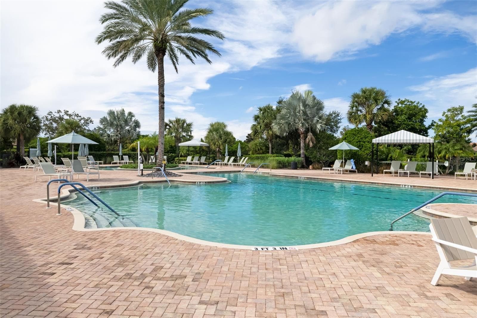 Amenity Center pool - 12807 SORRENTO WAY, BRADENTON