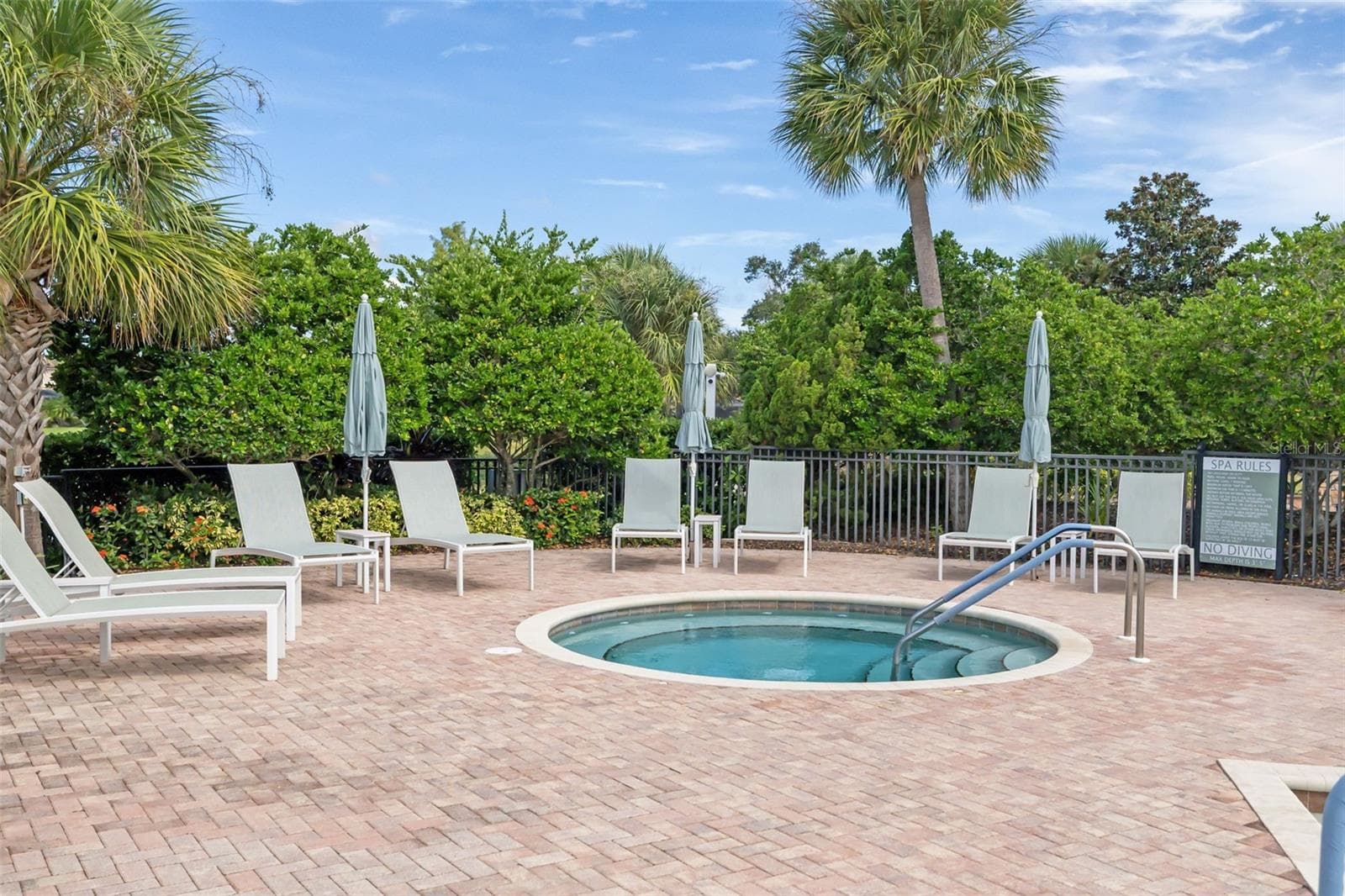The Amenity Center heated spa - 12807 SORRENTO WAY, BRADENTON