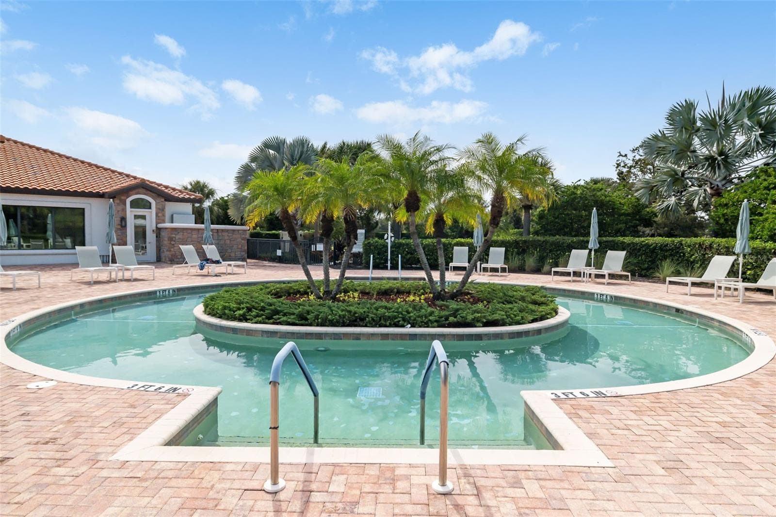 The Amenity center resistance walking pool - 12807 SORRENTO WAY, BRADENTON