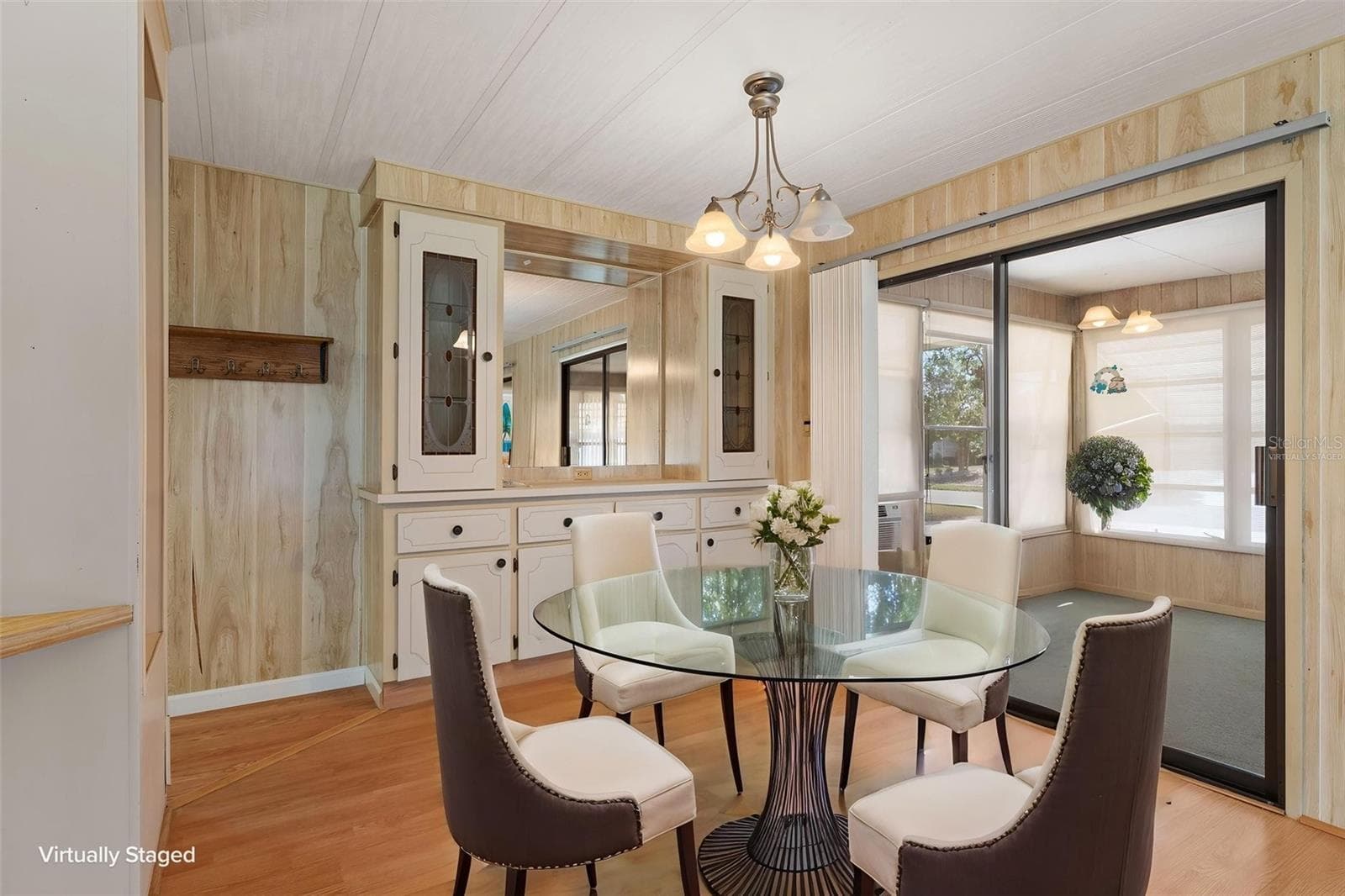 Dining room-virtually staged. - 8489 FLEETWAY AVE, BROOKSVILLE
