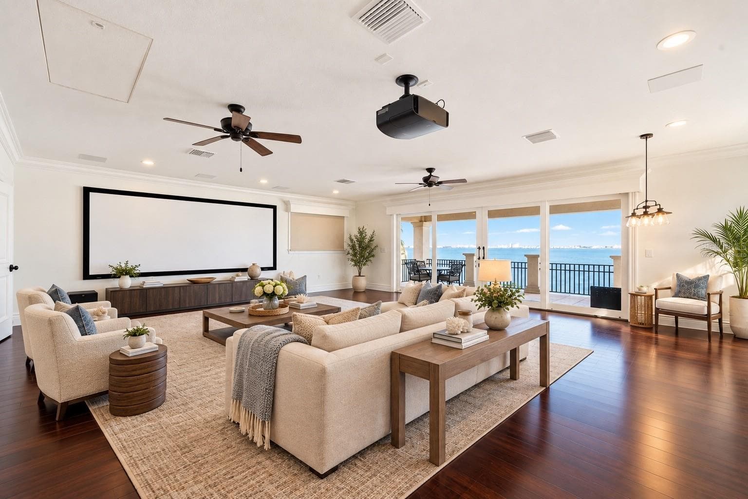 virtually staged furniture - 504 55 TH AVE, ST PETE BEACH