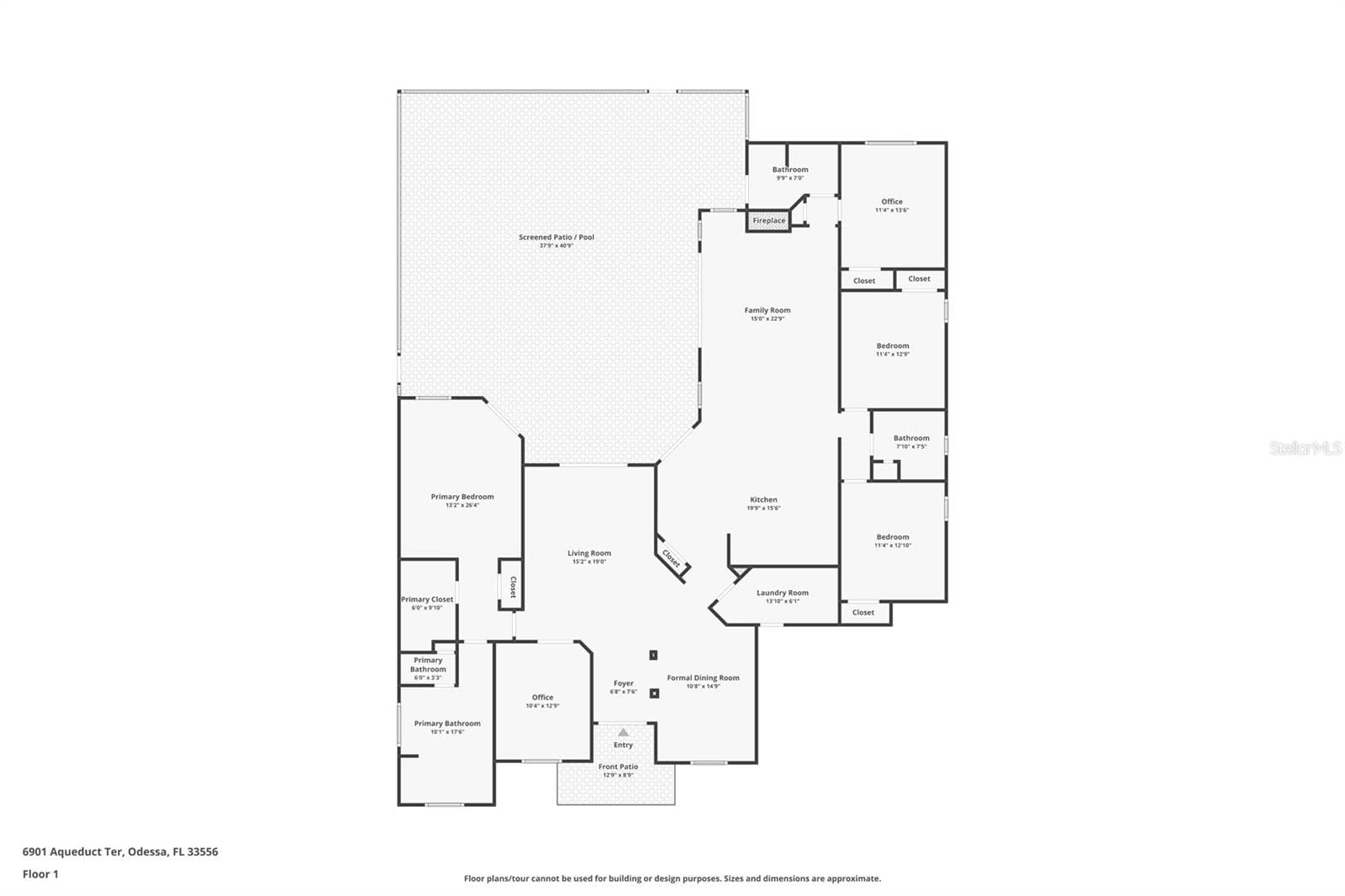 Single Family Residence at 6901 AQUEDUCT TER, ODESSA, photo 8 of 79