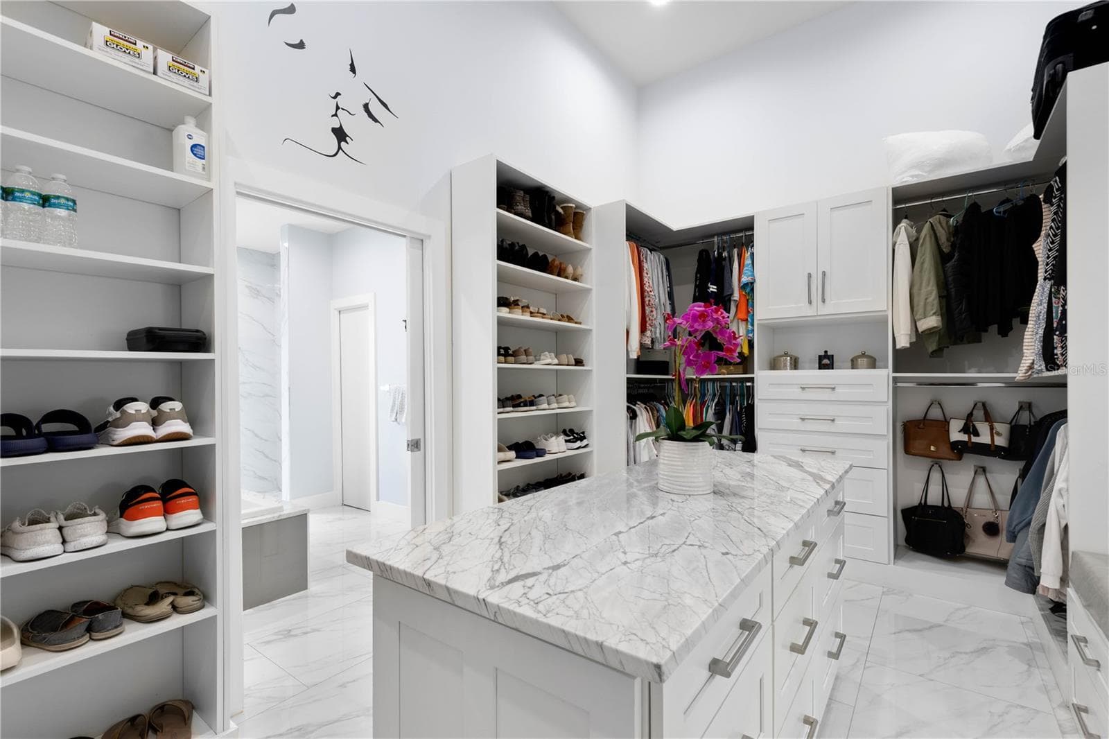 Stunning primary California closet - 2 ROBIN PL, PALM COAST