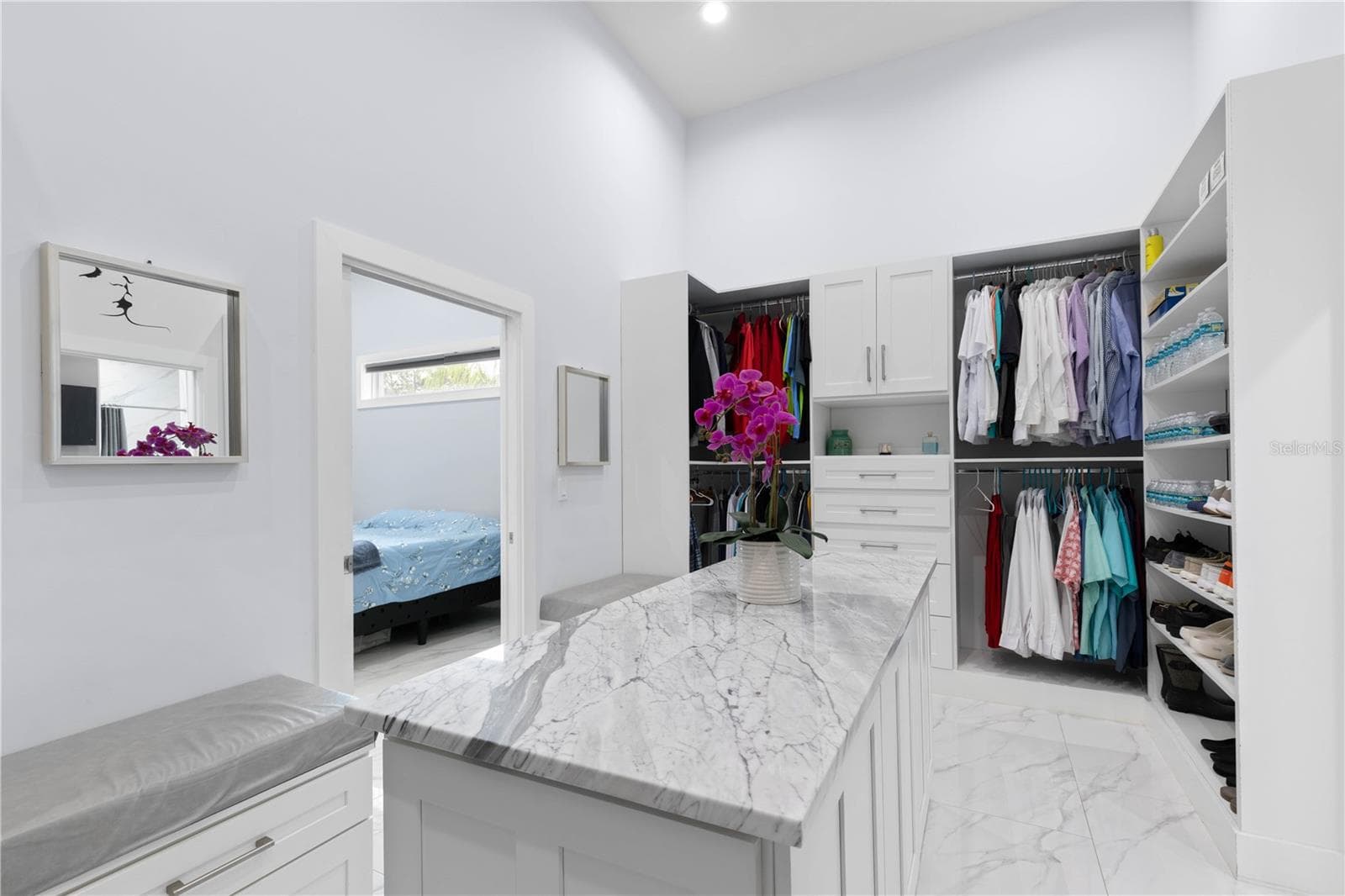 Stunning primary California closet - 2 ROBIN PL, PALM COAST