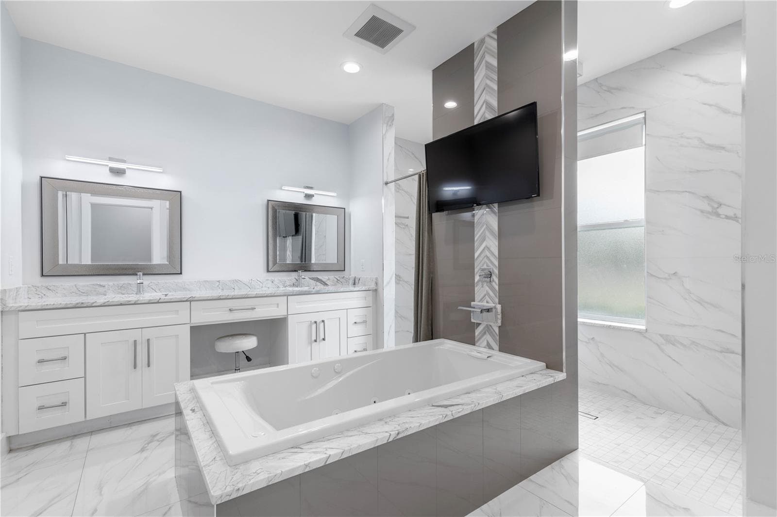 Beautiful primary bathroom - 2 ROBIN PL, PALM COAST