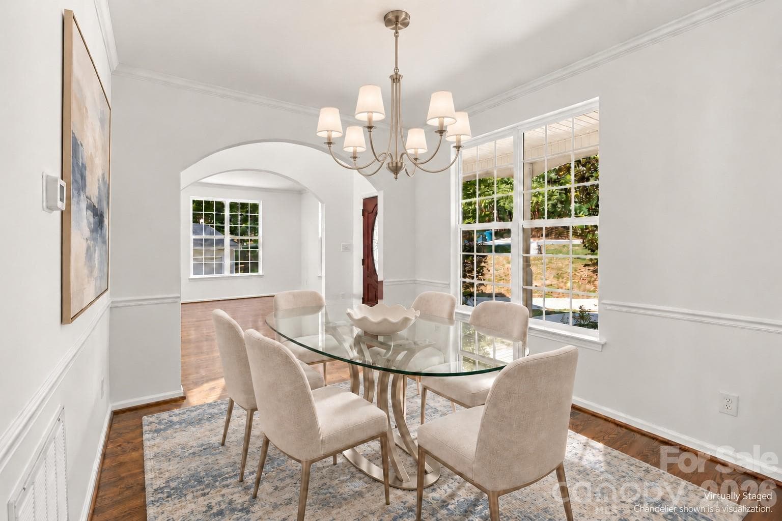Formal dining room staged - 3774 Gordon Road, Terrell