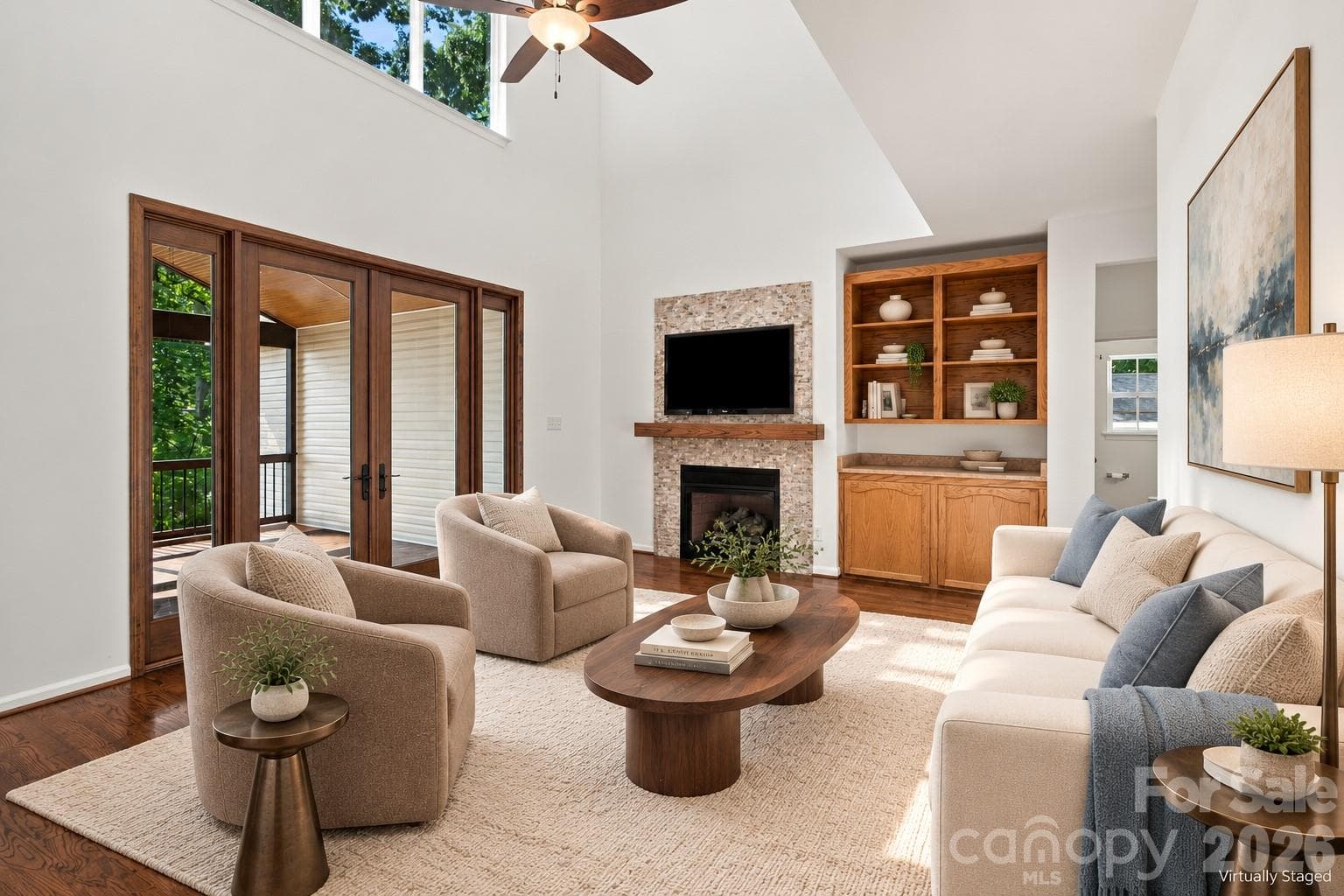 Open to the upper level with expansive window letting in an abundance of light - 3774 Gordon Road, Terrell