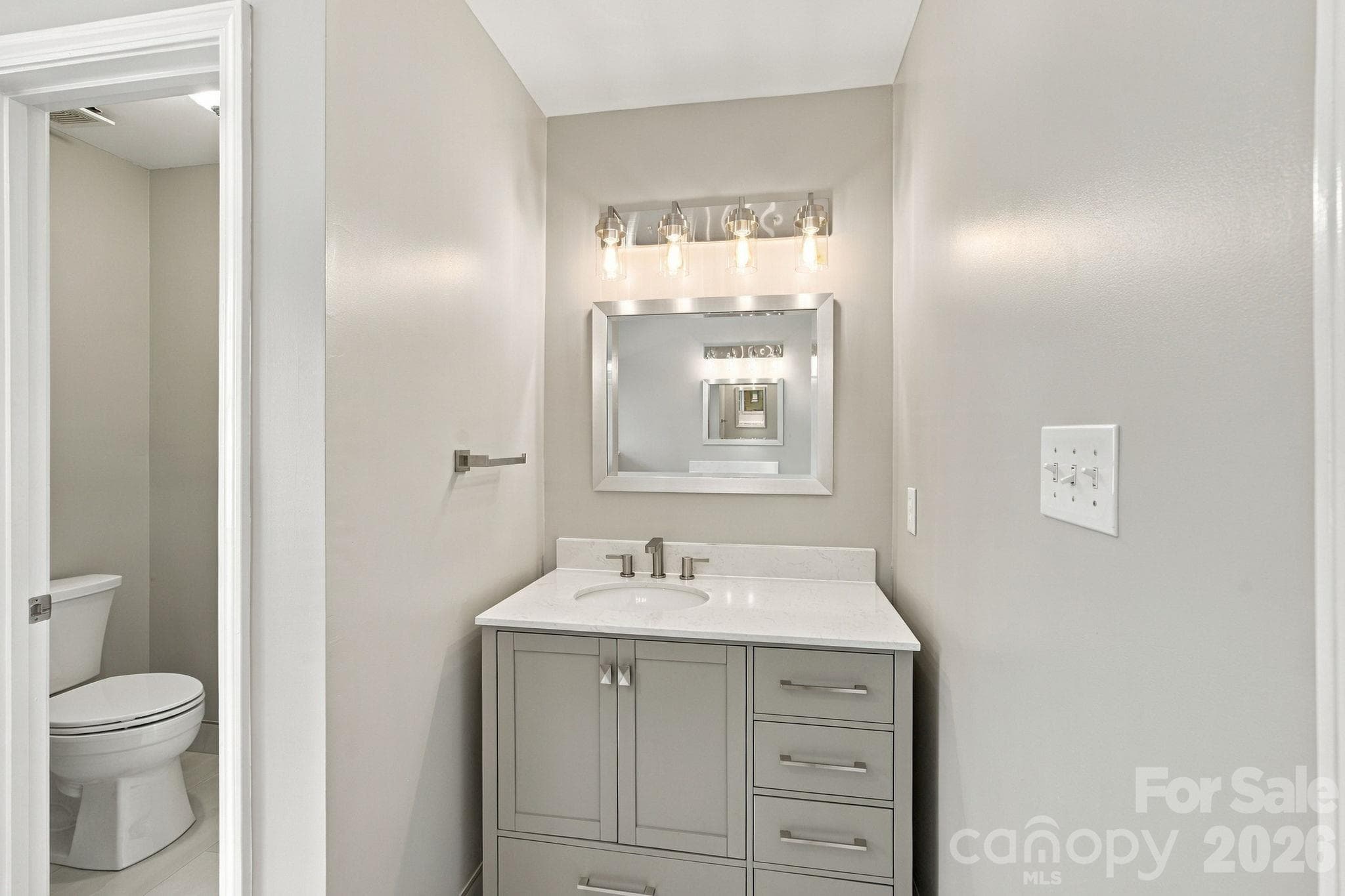 Primary bathroom second vanity - 3774 Gordon Road, Terrell