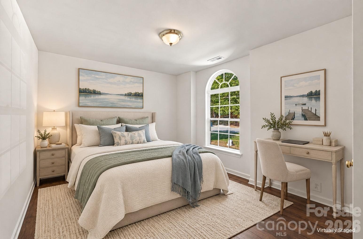 Guest Bedroom Staged - 3774 Gordon Road, Terrell