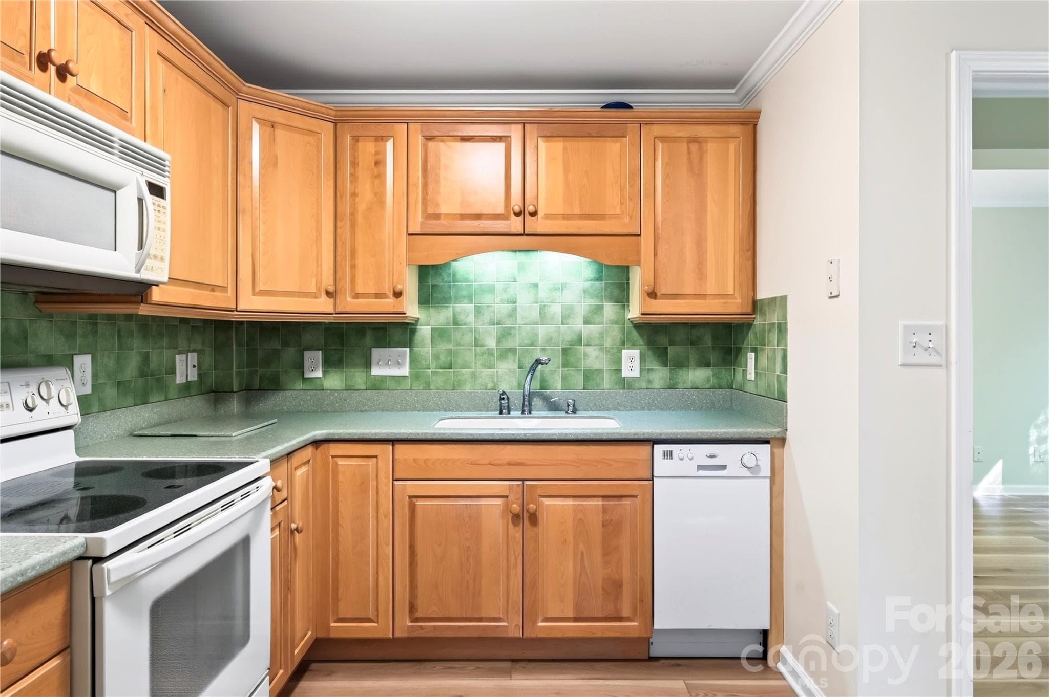 Lower level full kitchen - 112 Rhododendron Avenue, Black Mountain