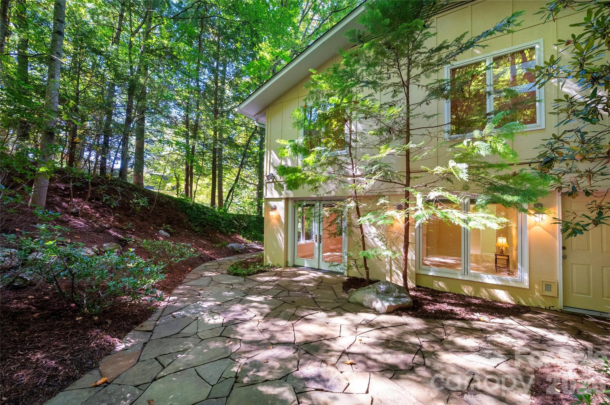 Rear view of home - 112 Rhododendron Avenue, Black Mountain