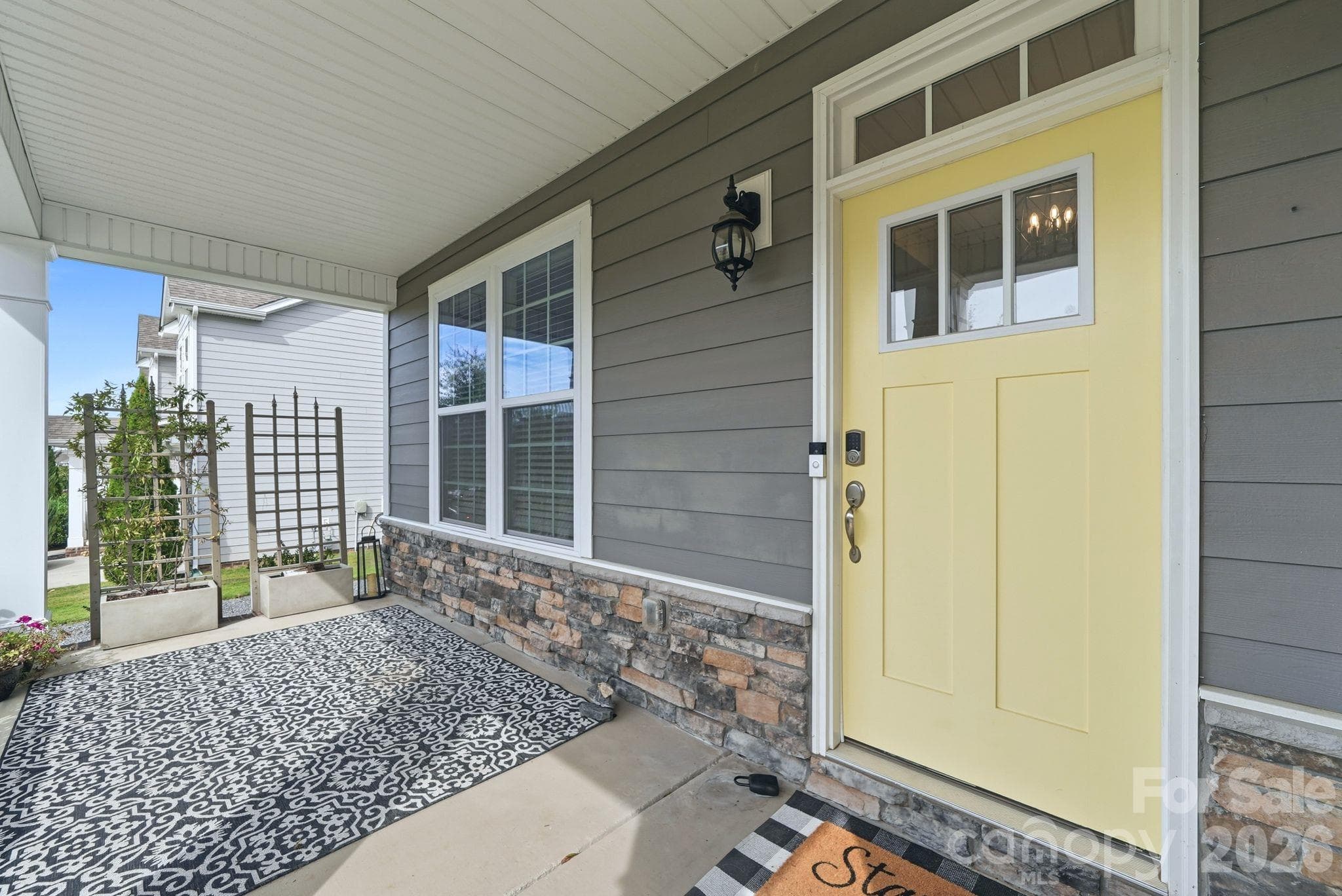 Front door - 2029 Burton Point Court, Waxhaw