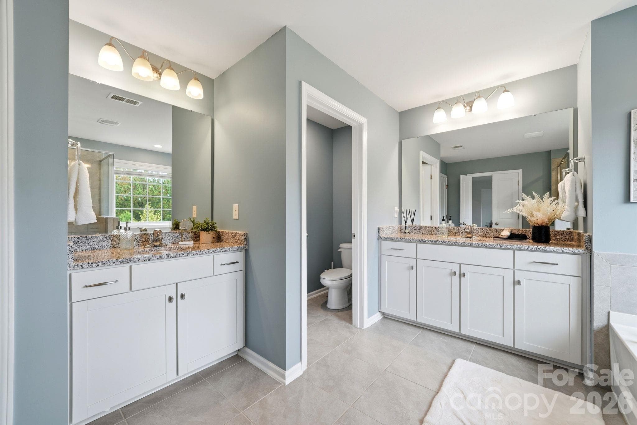 Primary bathroom - 2029 Burton Point Court, Waxhaw