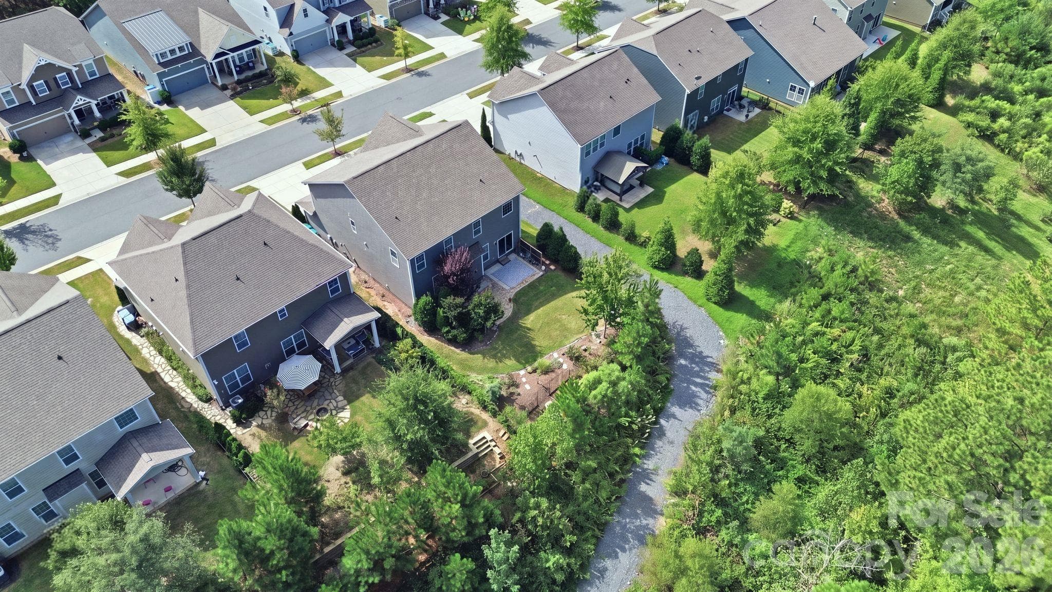 Aerial - 2029 Burton Point Court, Waxhaw