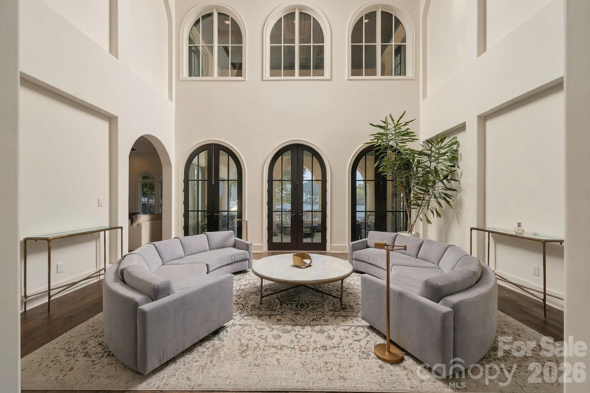 The two-story formal living room is a place you wil spend so much of your time! - 21215 Senlac Lane, Cornelius