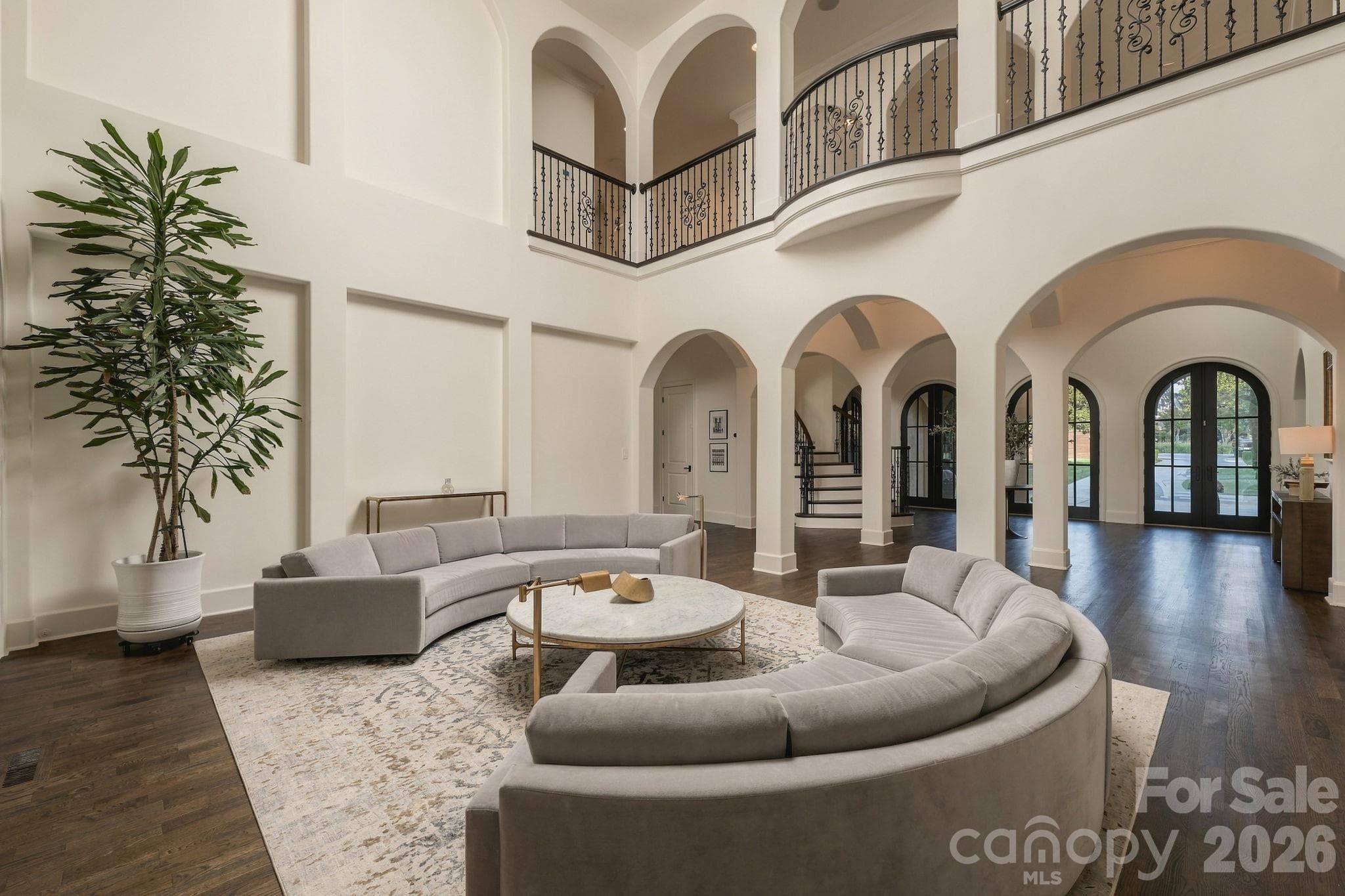 The two-story formal living room is a place you wil spend so much of your time! - 21215 Senlac Lane, Cornelius