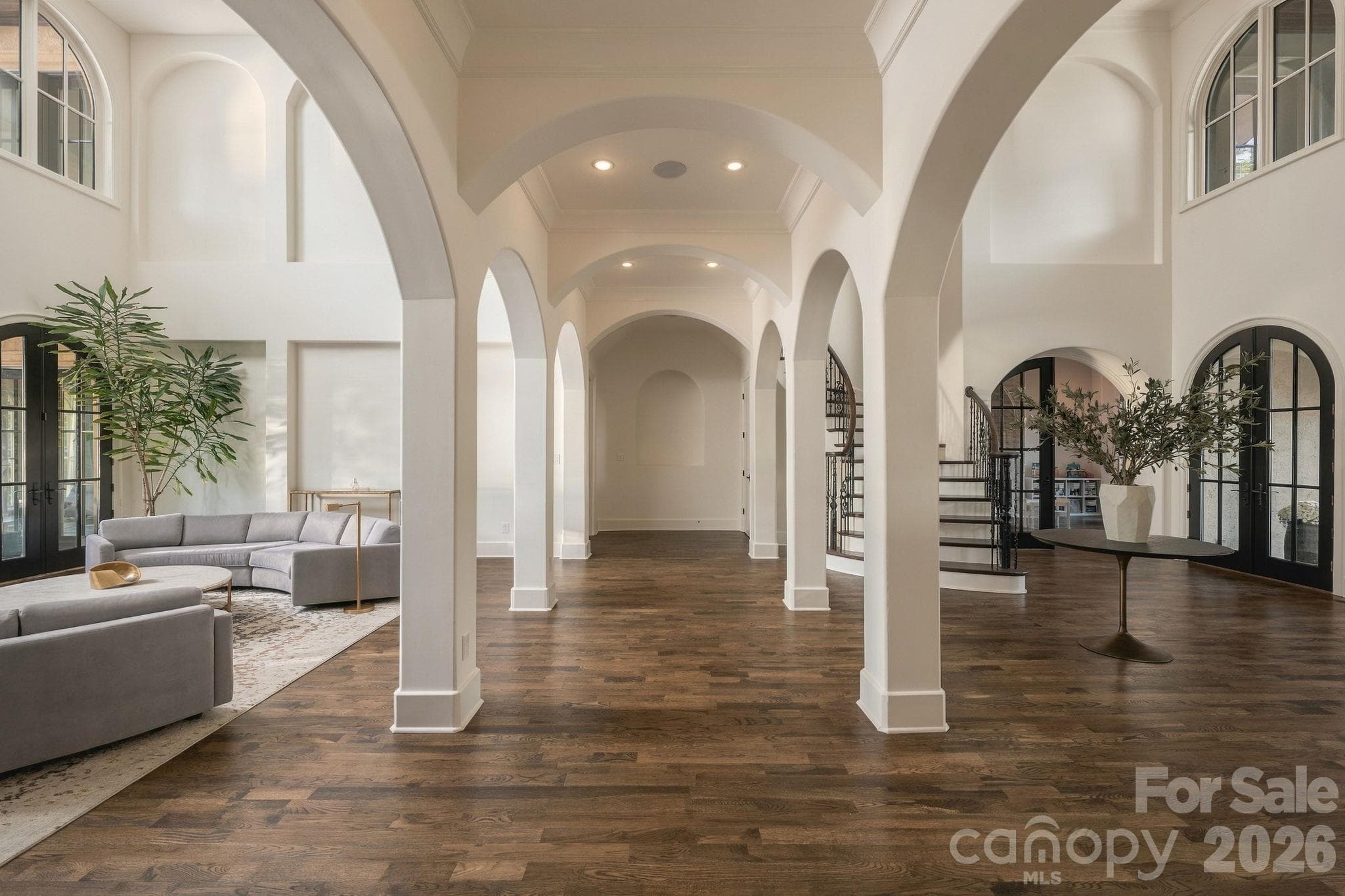 View from the kitchen as you walk though the foyer! - 21215 Senlac Lane, Cornelius