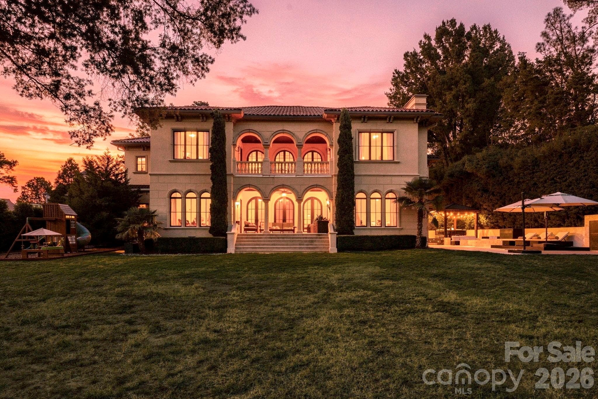 Rear exterior of the this one of a kind home! - 21215 Senlac Lane, Cornelius
