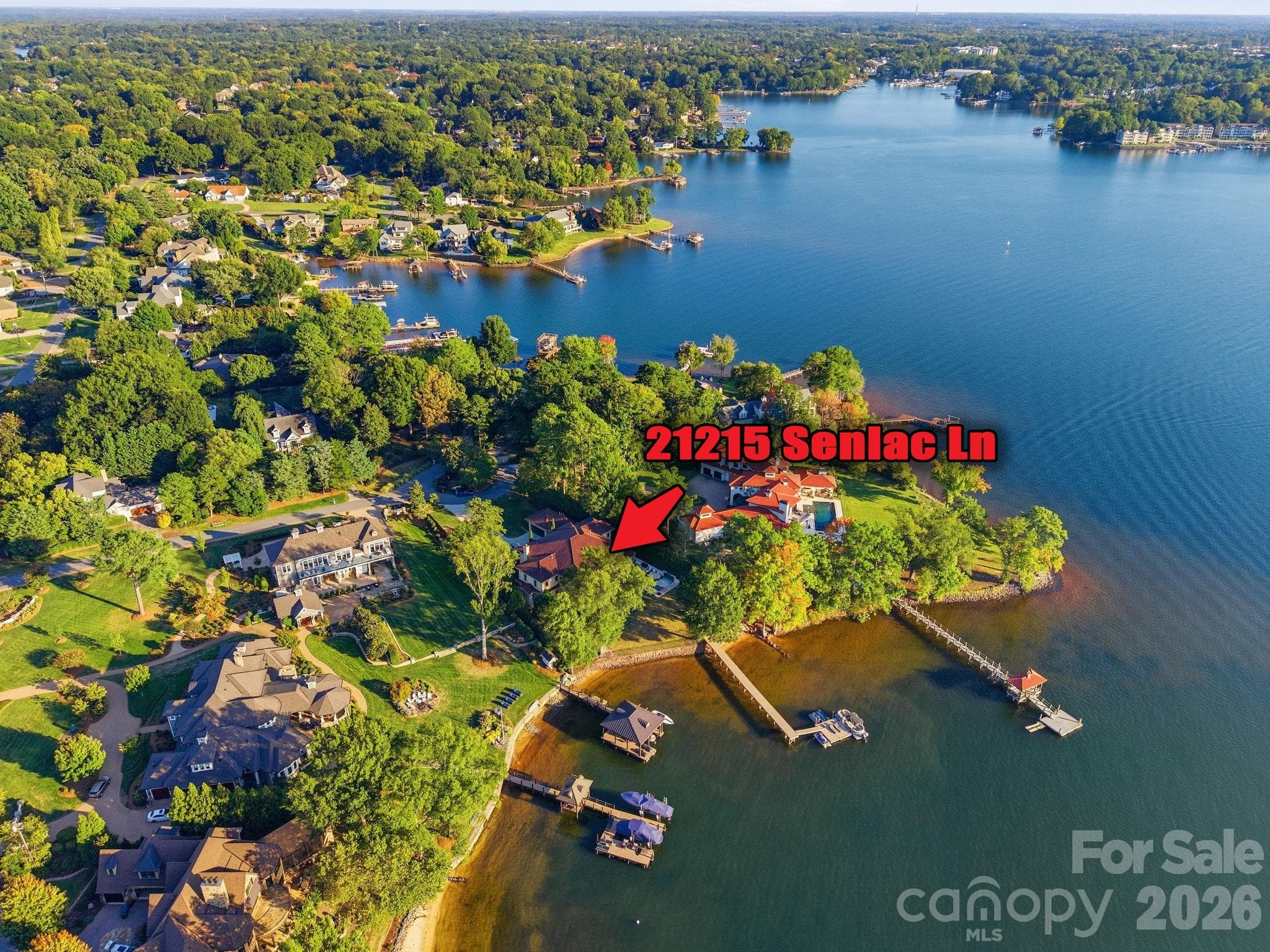 Top notch location at the end of Torrence Chapel Road! - 21215 Senlac Lane, Cornelius