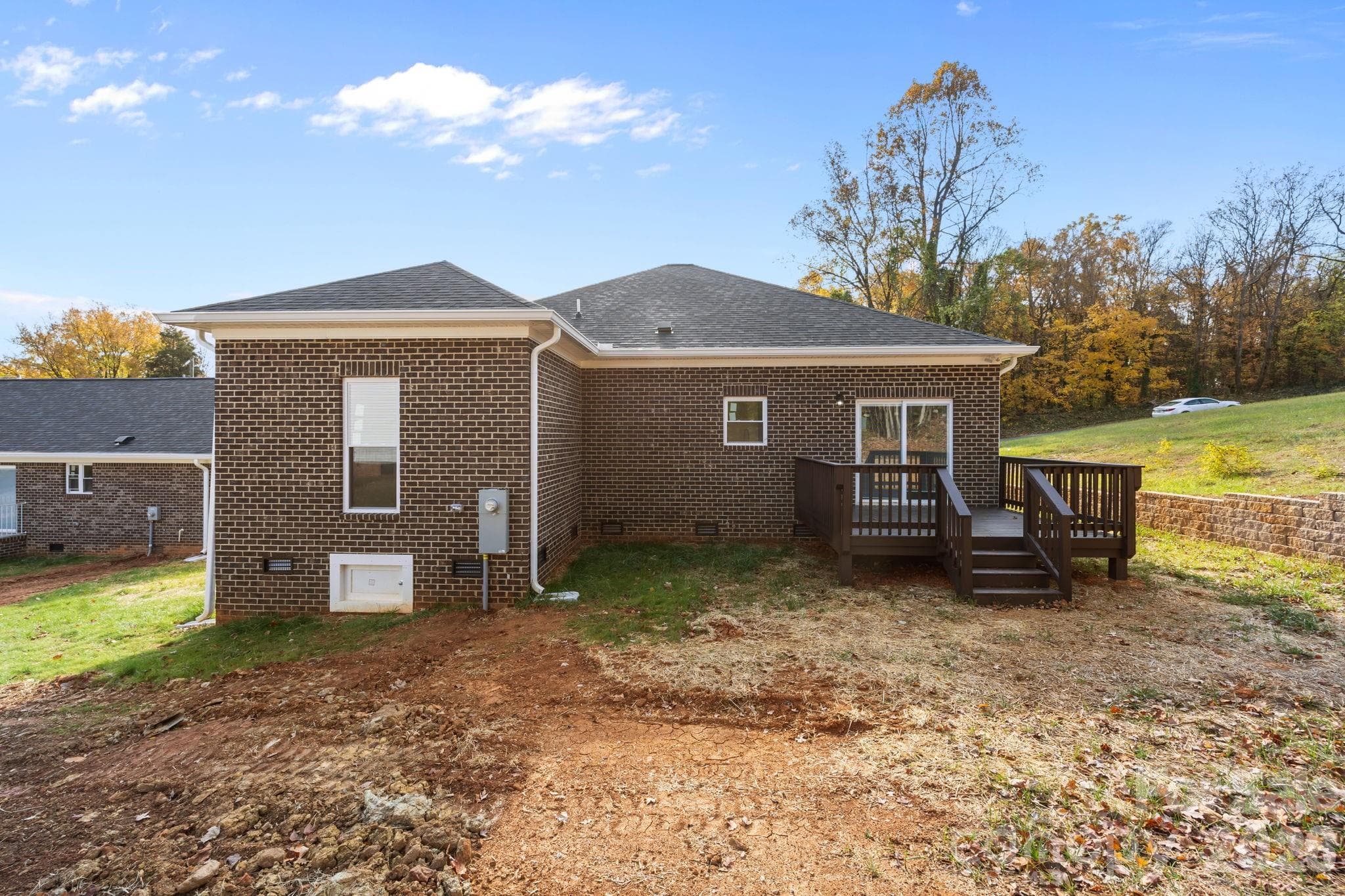 Rear of this brick beauty - 1270 N Shaver Street, Salisbury