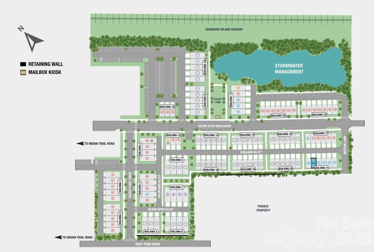 340 Sunland Alley Sitemap - 340 Sunland Alley, Indian Trail