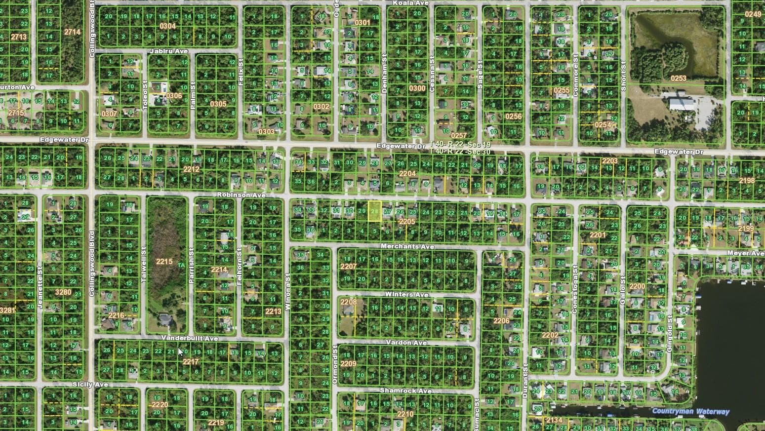 Land at 18179 ROBINSON AVE, PORT CHARLOTTE, photo 8 of 10