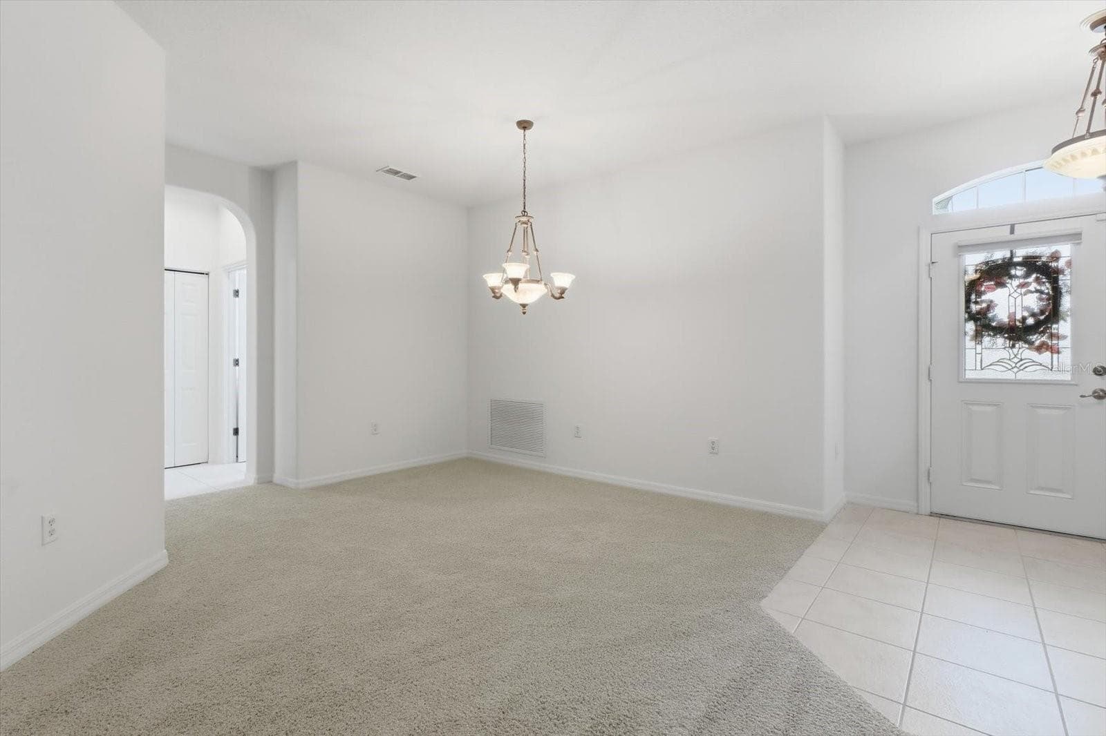 Dining Room and Enty from Living room view - 8368 SW 79TH CIR, OCALA