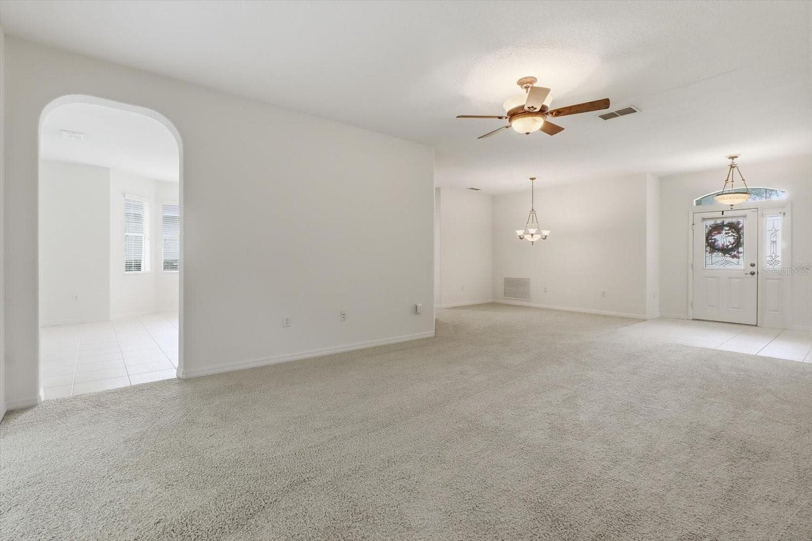 Living, Dining and Entry - 8368 SW 79TH CIR, OCALA