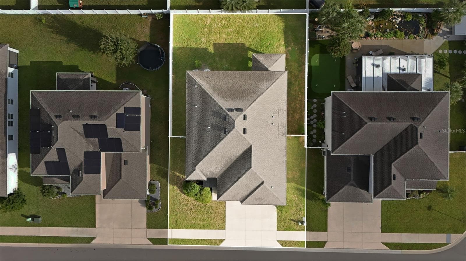 Approximate lot lines - 5839 SW 86TH ST, OCALA