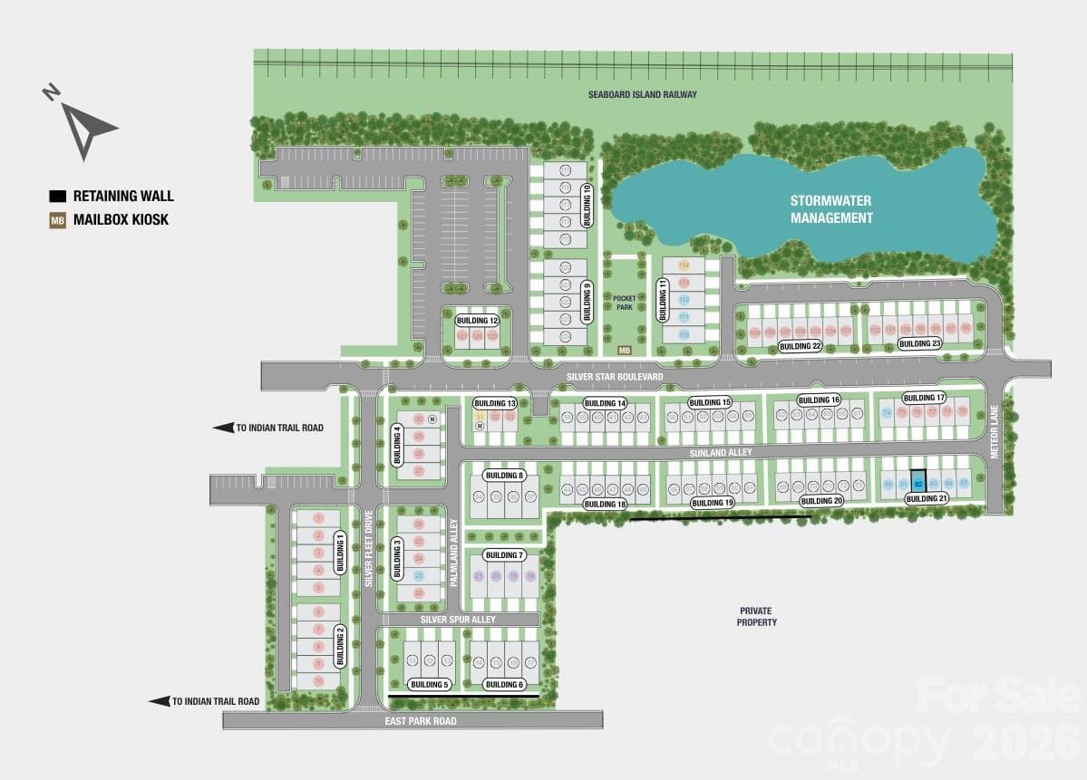 342 Sunland Alley Sitemap - 342 Sunland Alley, Indian Trail