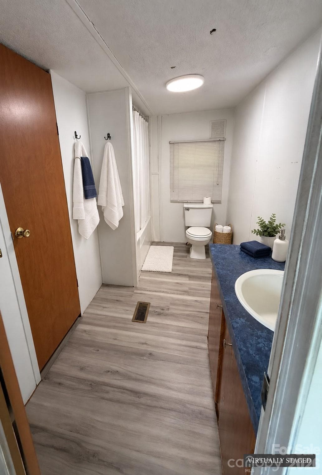 Primary Bath Virtually Staged - 1516 Abington Road, Lenoir