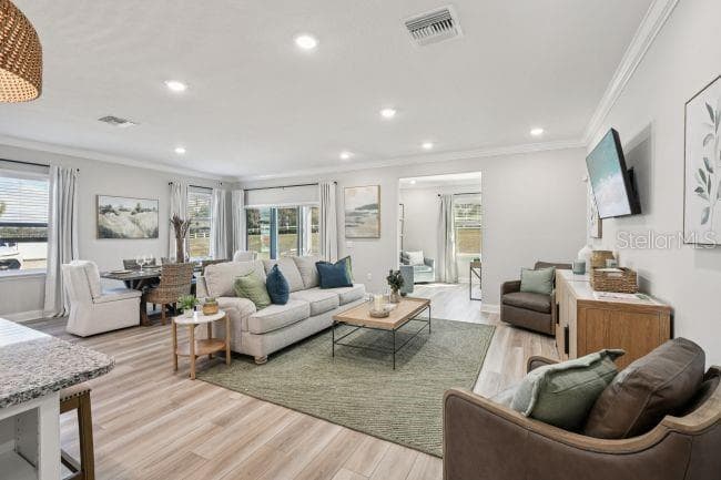 Model home - actual features may vary. - 63 LOCUST DR, OCALA