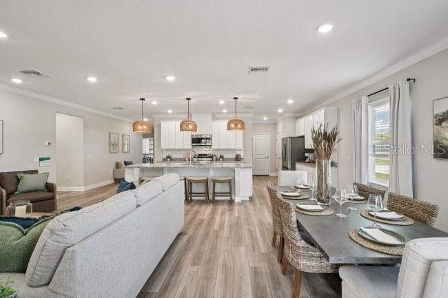 Model home - actual features may vary. - 63 LOCUST DR, OCALA