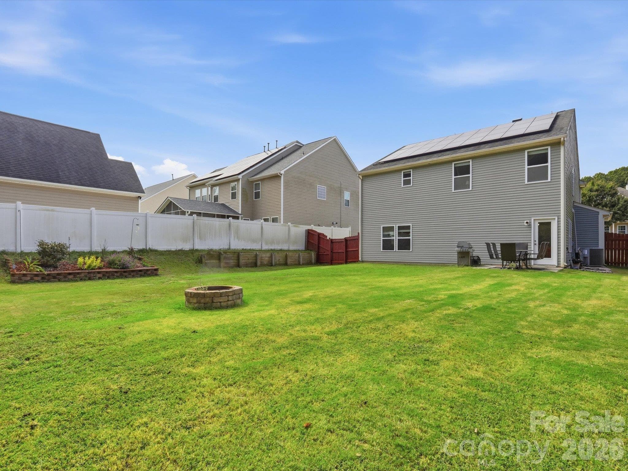 Large Backyard with Firepit - 2104 Argentum Avenue, Indian Land