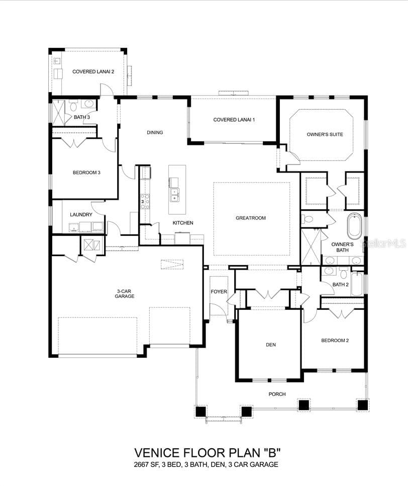Floor plan - 2324 W Aleuts DR, BEVERLYHILLS FL 34465, Beverly Hills