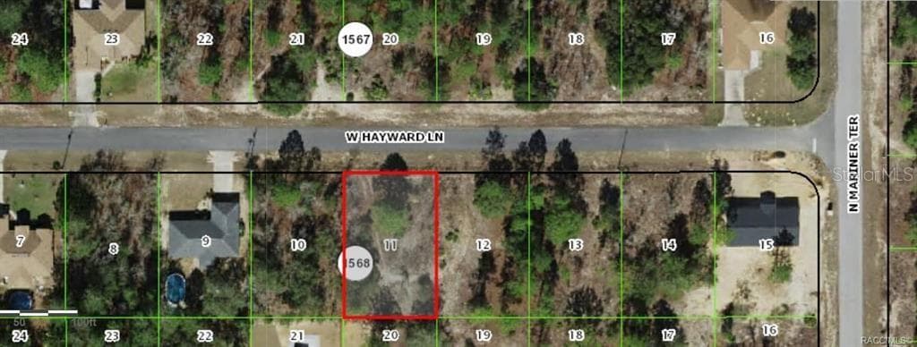 Land at 3420 W Hayward LN, CITRUSSPRINGS FL 34433, Citrus Springs, photo 3 of 8