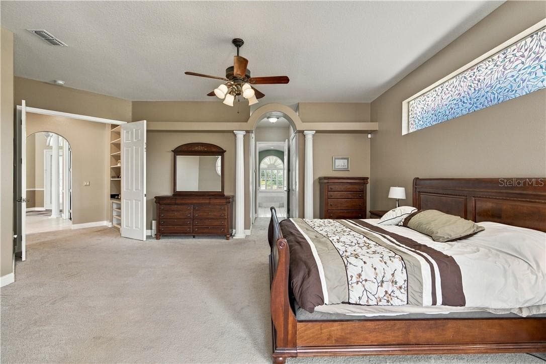 Spacious Primary Bedroom - 6722 W Sentinel Bluff Path, BEVERLYHILLS FL 34465, Beverly Hills