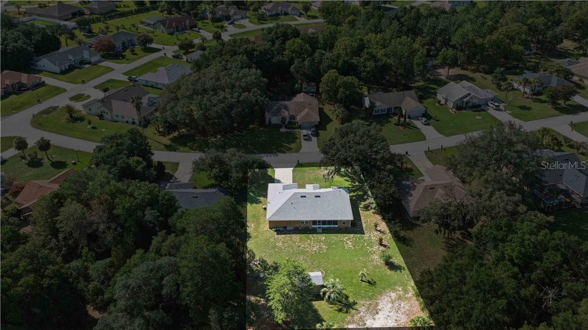 Aerial View - 10716 SW 53rd CIR, OCALA FL 34476, Ocala