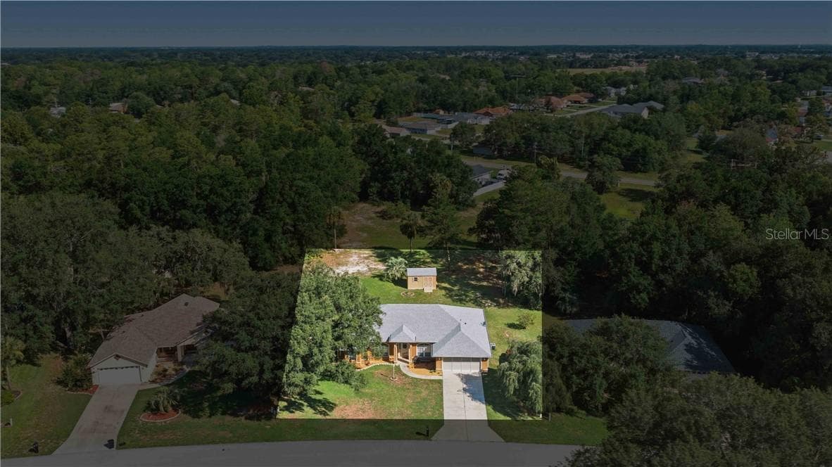 Aerial View - 10716 SW 53rd CIR, OCALA FL 34476, Ocala