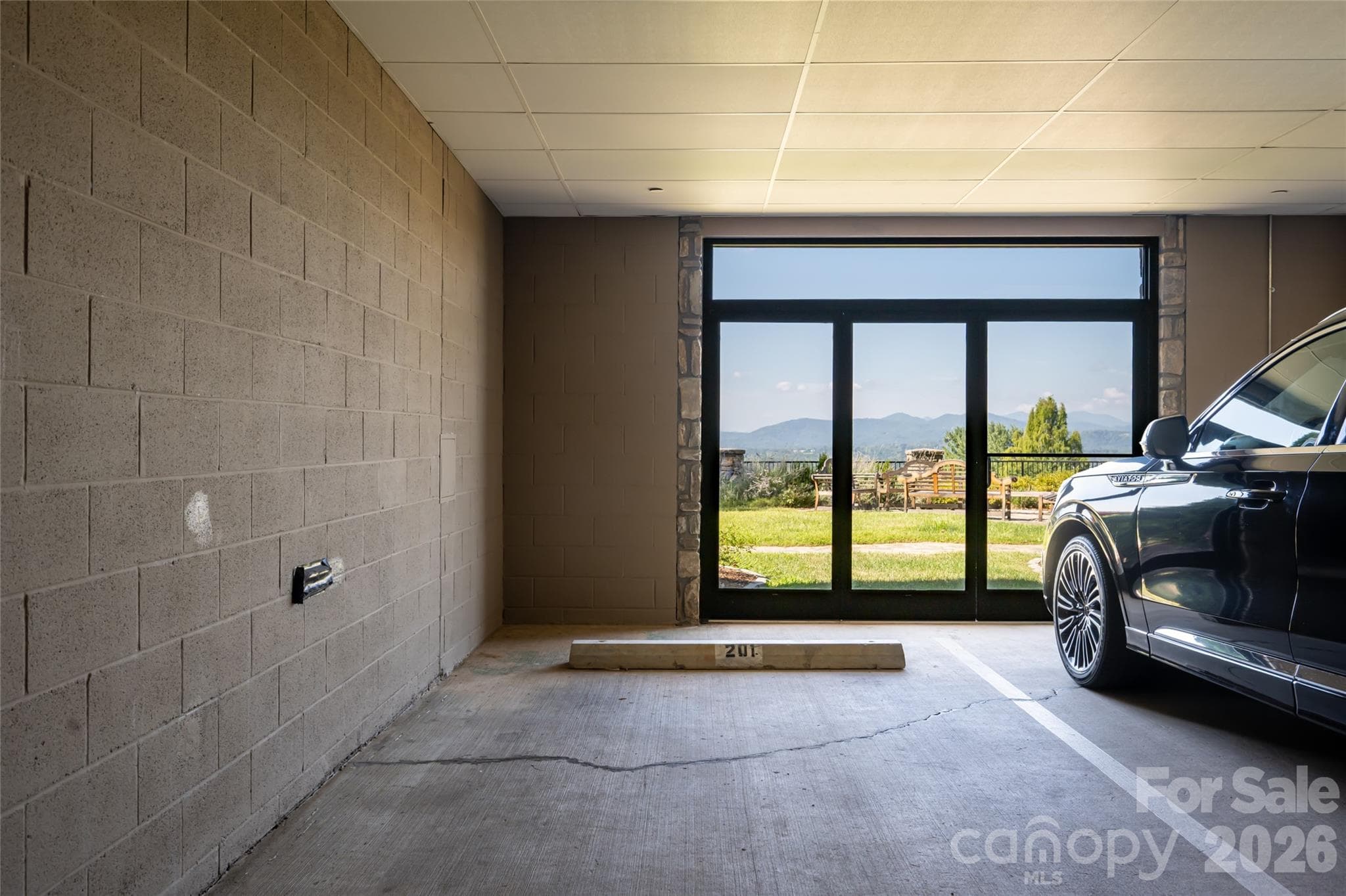 Dedicated parking space with some of the finest views in the region - 288 Macon Avenue, Asheville