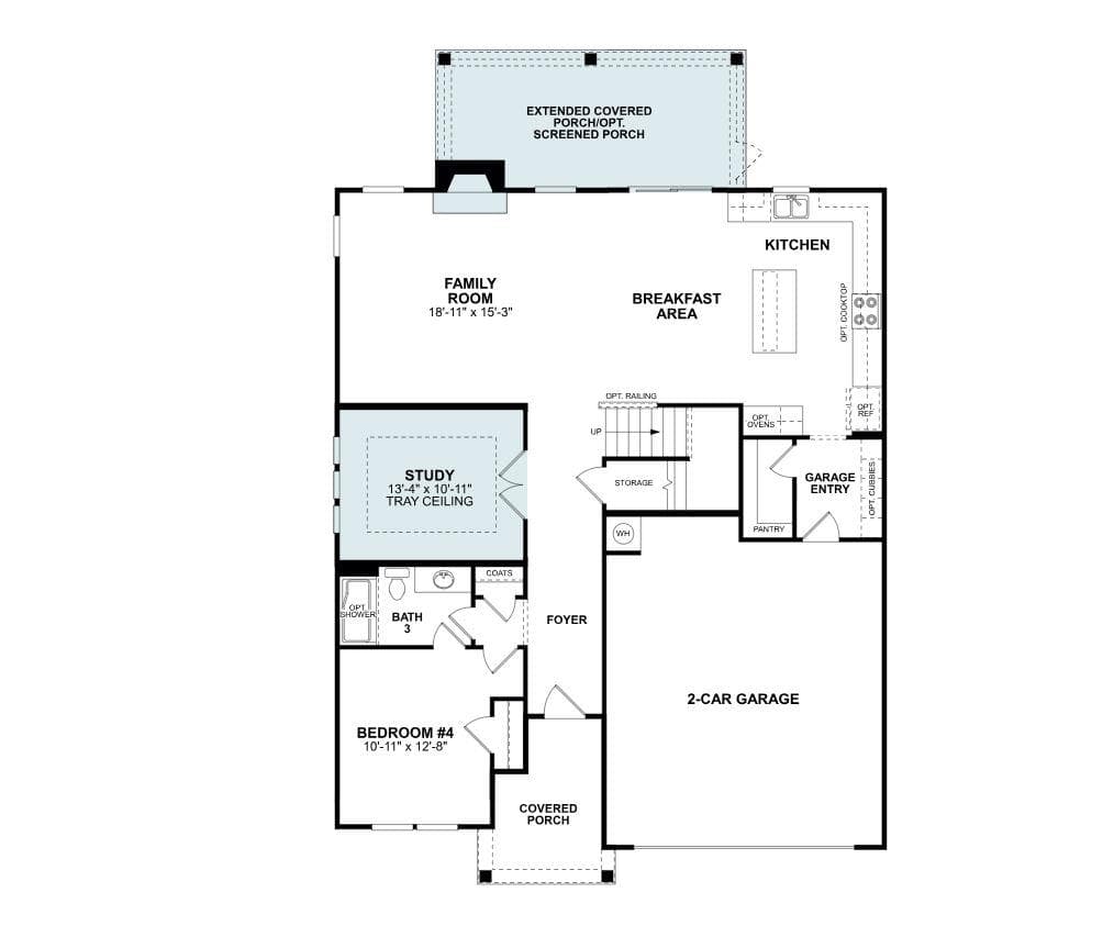 First floor - 7208 Helmans Drive, Huntersville