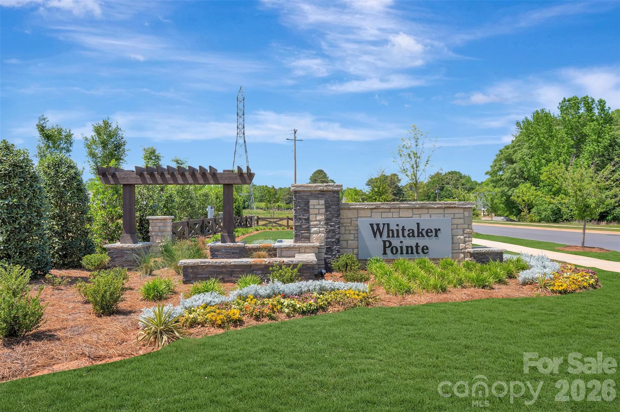 Community sign - 7208 Helmans Drive, Huntersville