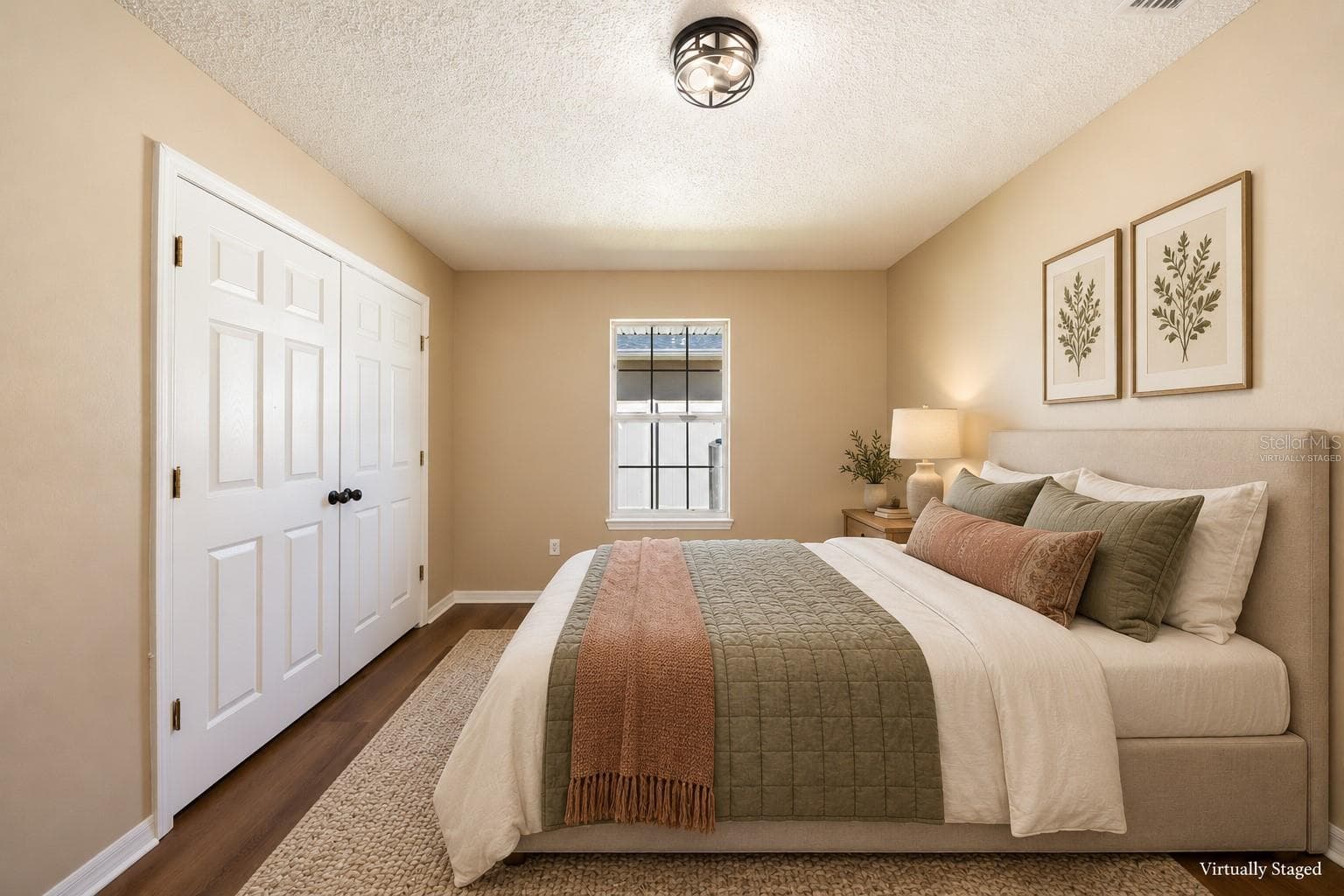 Virtually Staged Bedroom #4 - 71 RANDOLPH DR, PALM COAST