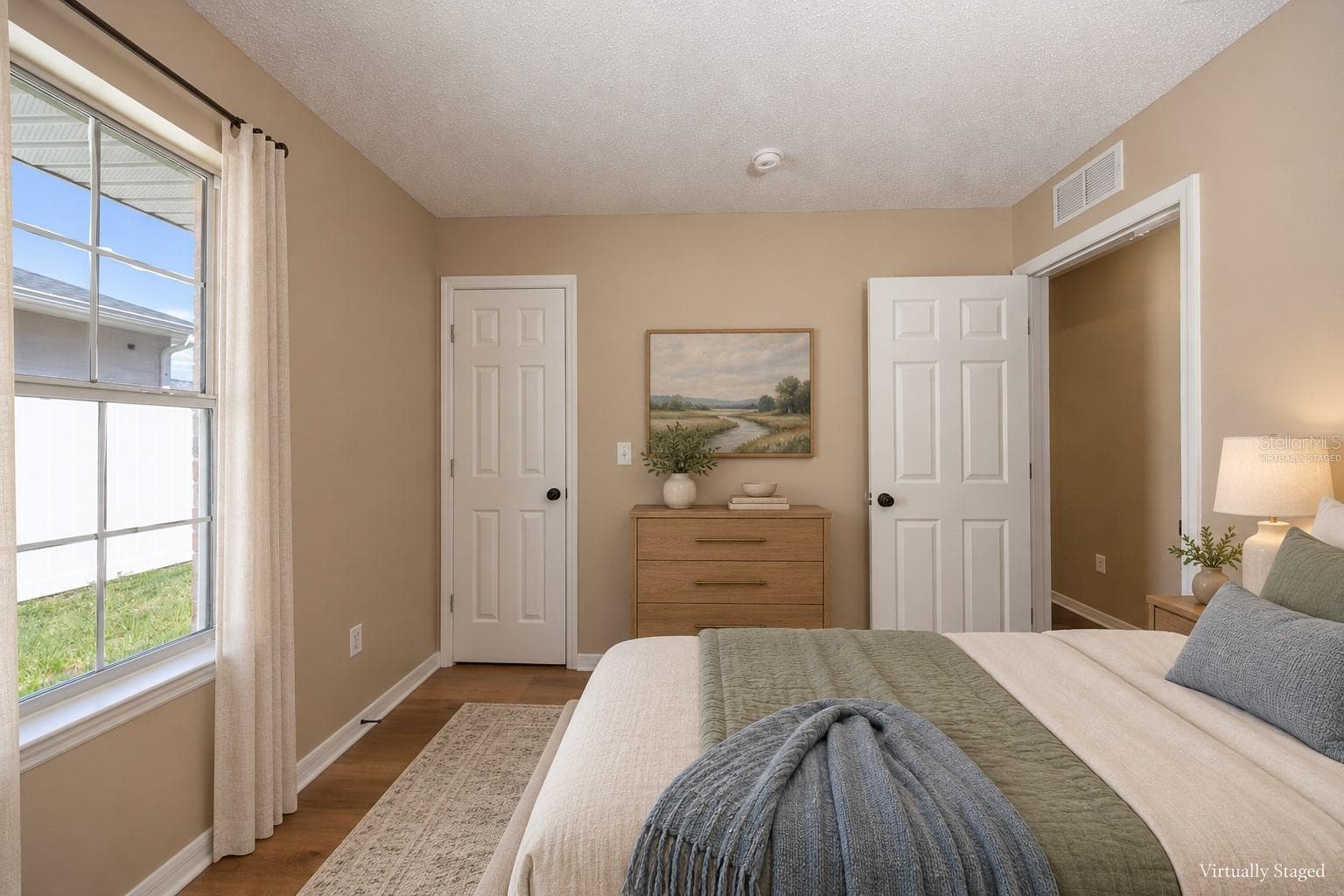 Virtually Staged Bedroom #3 - 71 RANDOLPH DR, PALM COAST