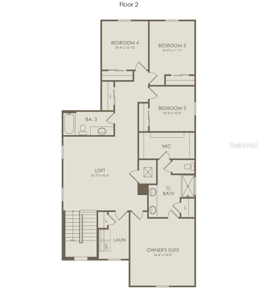 Floor Plan - Floor One - 15559 PEACEFUL PINES ALLEY, CLERMONT
